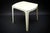 Cream Vintage Table in Fiberglass and Plastic, 1970s, Set of 8 For Sale - Image 8 of 10