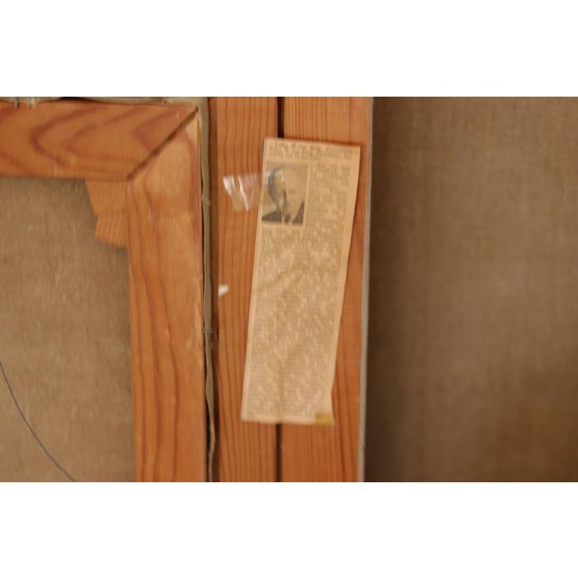 Frans Berg, Pine Forest, 1950s, Oil on Canvas, Framed For Sale - Image 11 of 18