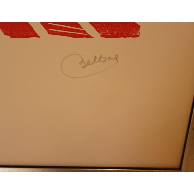 Bellora, Luccan Figure, 1970s, Lithograph, Framed For Sale - Image 14 of 16