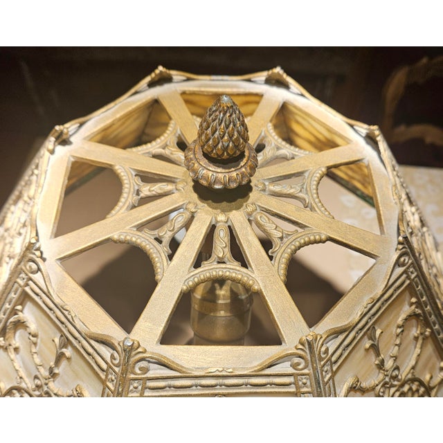 Early 20th Century Bradley and Hubbard Table Lamp For Sale - Image 9 of 18
