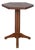 1920s Antique French Oak Pedestal Table For Sale