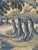 Mid-Century French Aubusson Jacquard Halluin Tapestry verdure Mallard, 1960s For Sale - Image 13 of 18