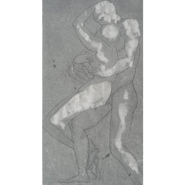 Auguste Rodin: Entwining, Engraving For Sale - Image 3 of 6