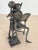 Vintage Cast Pewter Etain Don Quixote Reading Sculpture Michel Laude / Lande For Sale In San Diego - Image 6 of 9