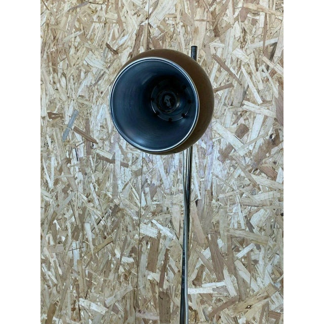 Wood Mid-Century Space Age Teak Floor Lamp from Temde For Sale - Image 7 of 13