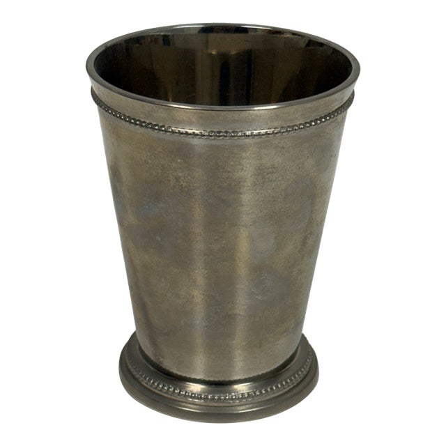 Antique Silver Plate Vase For Sale