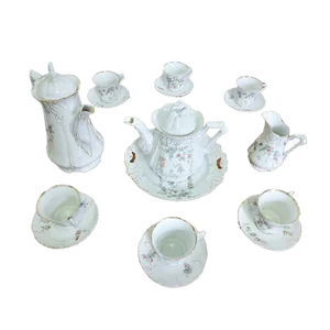Ceramic Tea Set, Set of 16