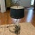 Early 20th Century Bronze Bouillotte Lamp With Adjustable Tole Shade For Sale - Image 5 of 12