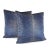 From Kravet Couture is Sombra in the color Indigo pillow cover. This pillow features a rich navy blue velvet. The velvet...