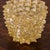 Gold Italian Murano Glass Vase with Gold Leaf For Sale - Image 8 of 12
