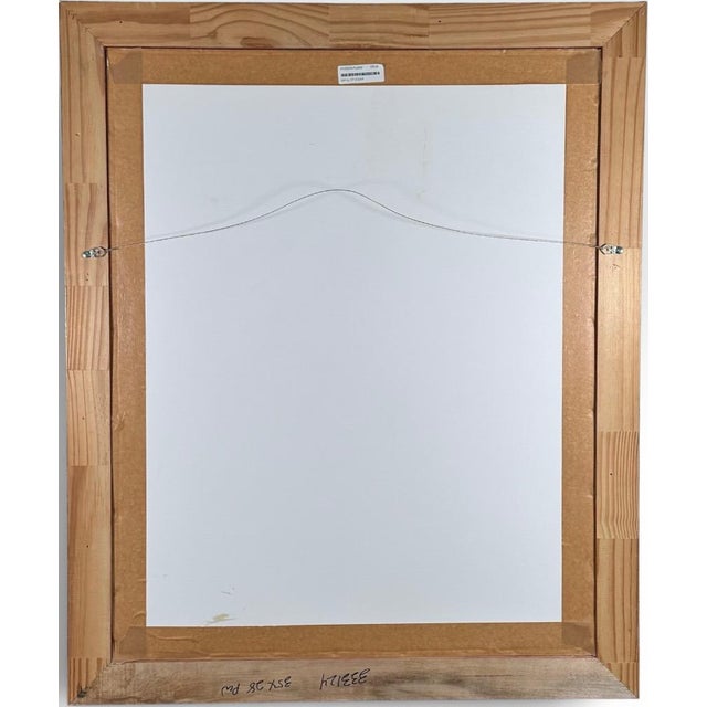 ate 20th Century Art LaMay Signed Limited Edition Passion Plums Herons Gold Gilt Framed Giclee For Sale - Image 12 of 13