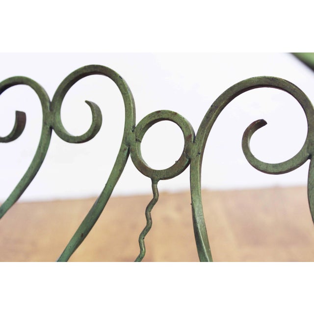 Metal Mid-Century Metal Magazine Rack, 1950s For Sale - Image 7 of 12