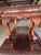 1990s Solid Mahogany End Tables With Intricate Carving in Nashville For Sale - Image 4 of 6