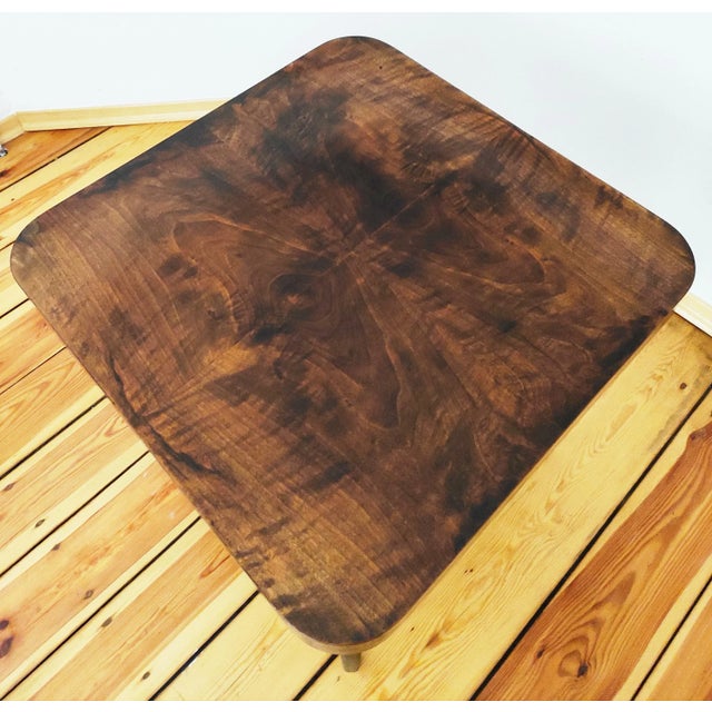 Coffee Table by J. Halabala for Up Závody, Czechoslovakia, 1940s For Sale - Image 9 of 11