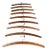 Teak Coat Hangers, Denmark, Set of 9 For Sale