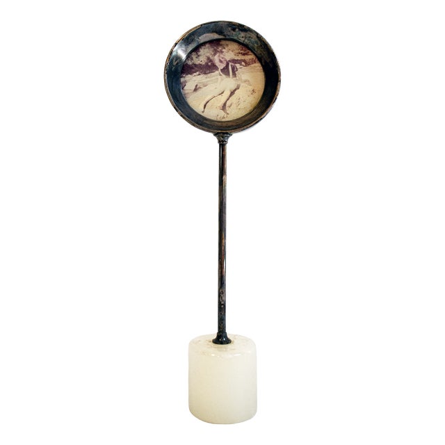 Gallia Collection Silver-Plated Photo Frame from Christofle, France, 1950 For Sale