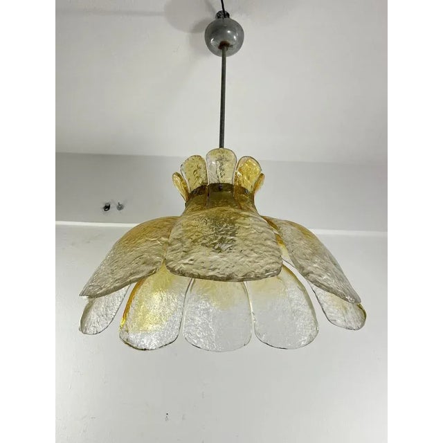 Mid-Century Italian Murano Glass Chandelier, 1960s For Sale - Image 6 of 10