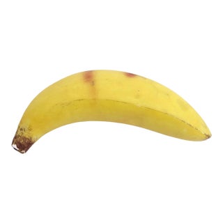1950s Italian Alabaster Stone Banana Figurine For Sale