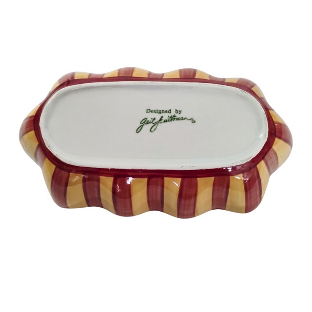 Southern Living at Home Gail Pittman "Siena" Ceramic Pitcher & Dish Set - 2 Pieces For Sale - Image 16 of 16