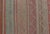 Textile Multicolored Vintage Gallery Turkish Large Kilim Rug With Stripe Design For Sale - Image 7 of 12