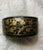 Mid 20th Century Hand Painted Kashmir Trinket Box, Black Lacquer With Gold Tree For Sale - Image 4 of 12