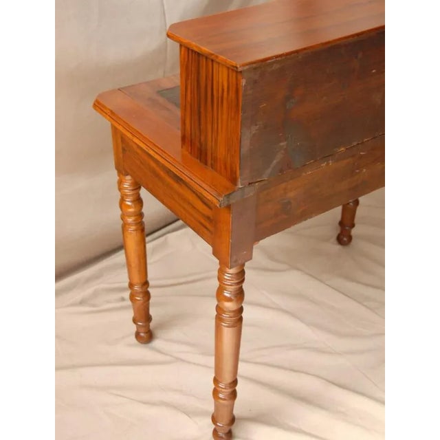 French Desk with Castle, 1860 For Sale - Image 10 of 12