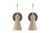 Tan Solana Wall Sconces by Blueprint Lighting - a Pair For Sale - Image 8 of 10