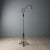 Metal Antique Art Nouveau Floor Lamp in Iron, Italy For Sale - Image 7 of 7