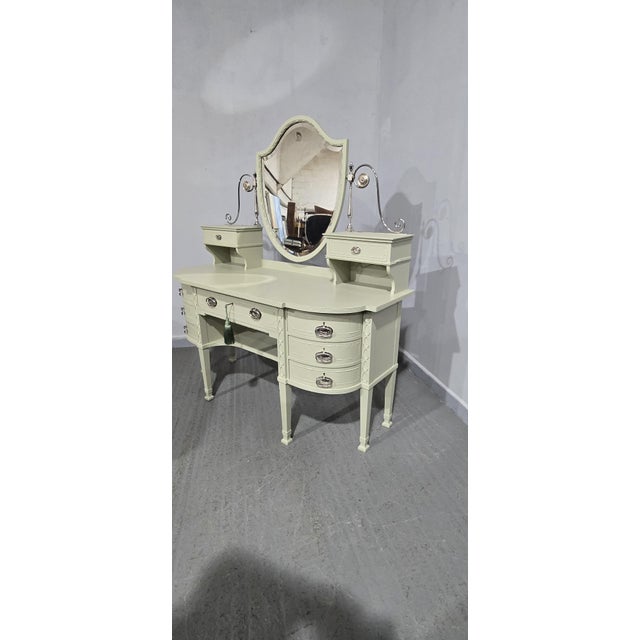 Paint Painted Dressing Table, 1900 For Sale - Image 7 of 16