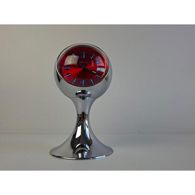 Space Age Mechanical Alarm Clock from Blessing, West Germany, 1970s For Sale - Image 17 of 18