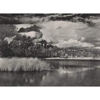 1940's Photogravure French Landscape, Titled 'Avant L'orage' For Sale