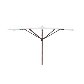 Modern Outdoor Large White Umbrella Tuuci For Sale
