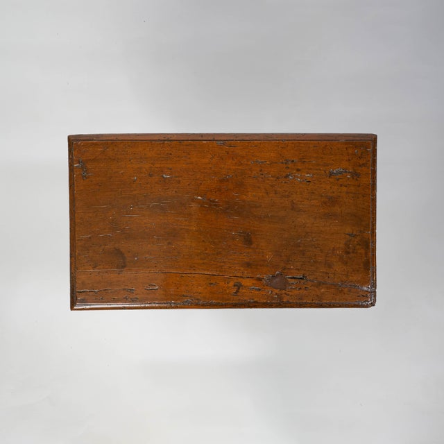 Antique Tuscan Trestle Side Table For Sale - Image 11 of 11