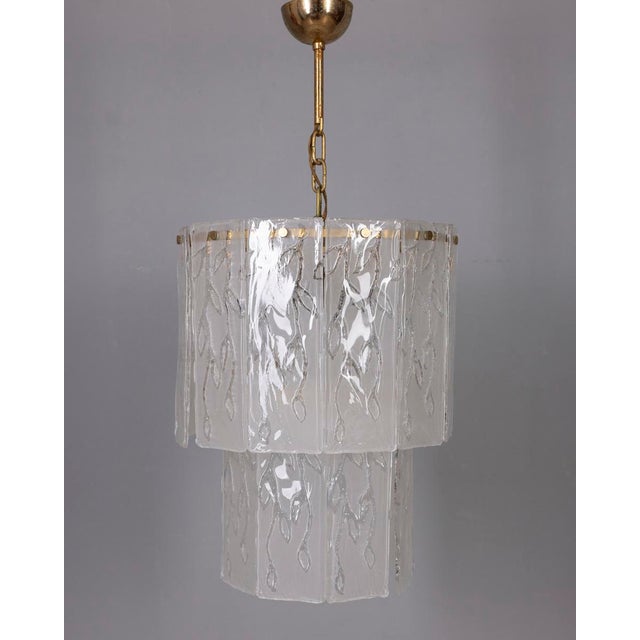 Vintage Italian Murano Glass Chandelier, 1960s For Sale - Image 11 of 11