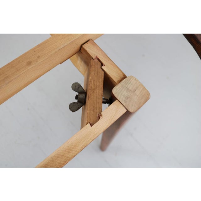 Walnut Veneer Table, 1960s For Sale - Image 17 of 18