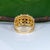 Gold Basket-Weave Estate Ring in Solid 14k Gold – Woven Gold Ring, Size 7 For Sale - Image 8 of 9
