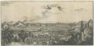 Arnoldus Montanus, Engraving of the Royal City of Arakan, 1676, Paper