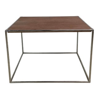 Mid-Century Modern Square Side Table For Sale