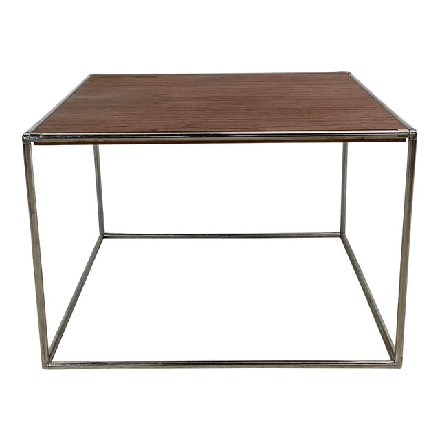 Mid-Century Modern Square Side Table For Sale