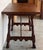 19th Spanish Side Table with Cared Turned Legs and Iron Stretcher For Sale - Image 17 of 18