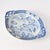 Japanese Hand-Painted Blue and White Porcelain Platter from Arita, 1880s For Sale - Image 4 of 10