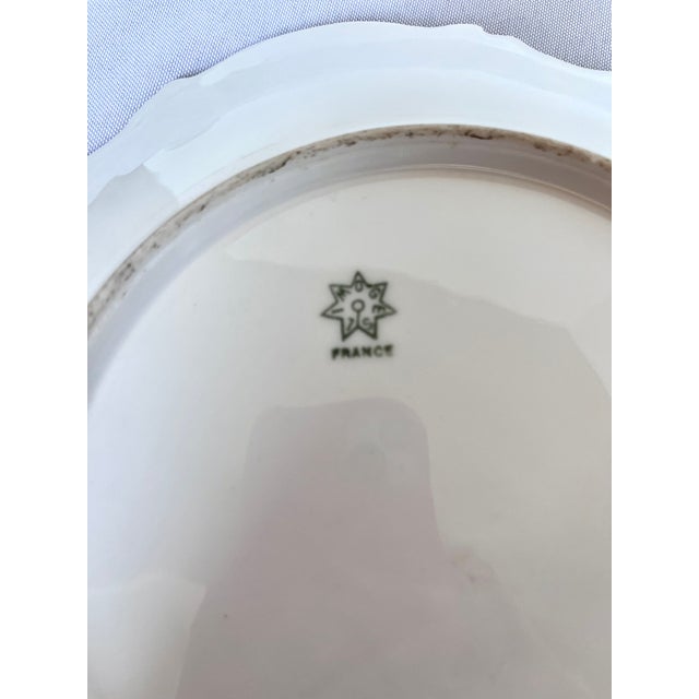 Antique French Limoges Game Bird Cabinet Plates - Coiffe & Cie, Pair For Sale - Image 15 of 18