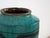 Antique Green Ceramic Vase For Sale - Image 3 of 7