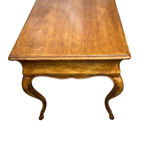 Bodart Furniture Vintage French Provincial Oak Two Drawer Side, Coffee Table or Nightstand by Bodart For Sale - Image 4 of 10