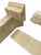 Beautiful original French mantel carved from Savonnières limestone. This mantel comes with a custom matching hearth. An...