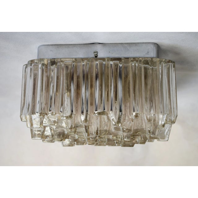 Small Vintage Ceiling or Wall Lamp from Hoffmeister For Sale - Image 4 of 6