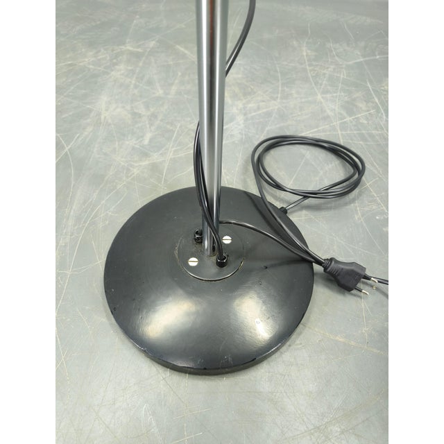 1960s Mid-Century Modern Adjustable Chrome Floor Lamp from Stanislav Indra, 1960s For Sale - Image 5 of 11