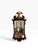 Antique Regency Style Burl Walnut & Giltwood Eagle Mirror. Marked Made In England.