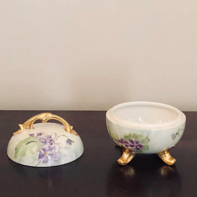 Vintage French Style Porcelain Box For Sale In Baltimore - Image 6 of 12