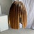 1980s Large Pendant Light in Natural Organic Tubular Teak, 1980s For Sale - Image 5 of 11